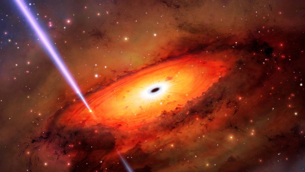 Katastrofalne zderzenie w otoczeniu supermasywnej czarnej dziury. Tego jeszcze nigdy nie obserwowaliśmy