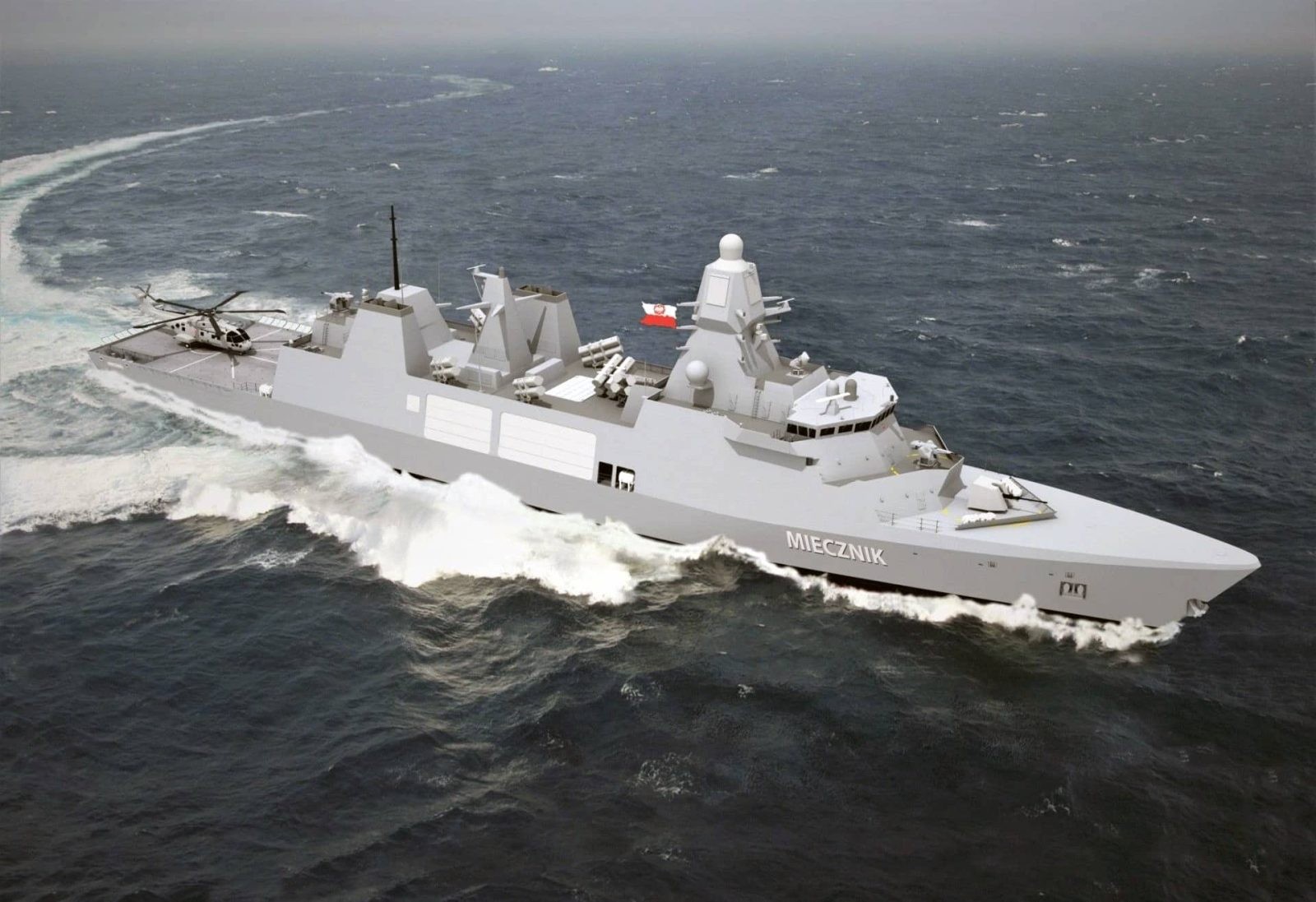 Polska buduje okręty wojenne i ma co do tego wielkie plany