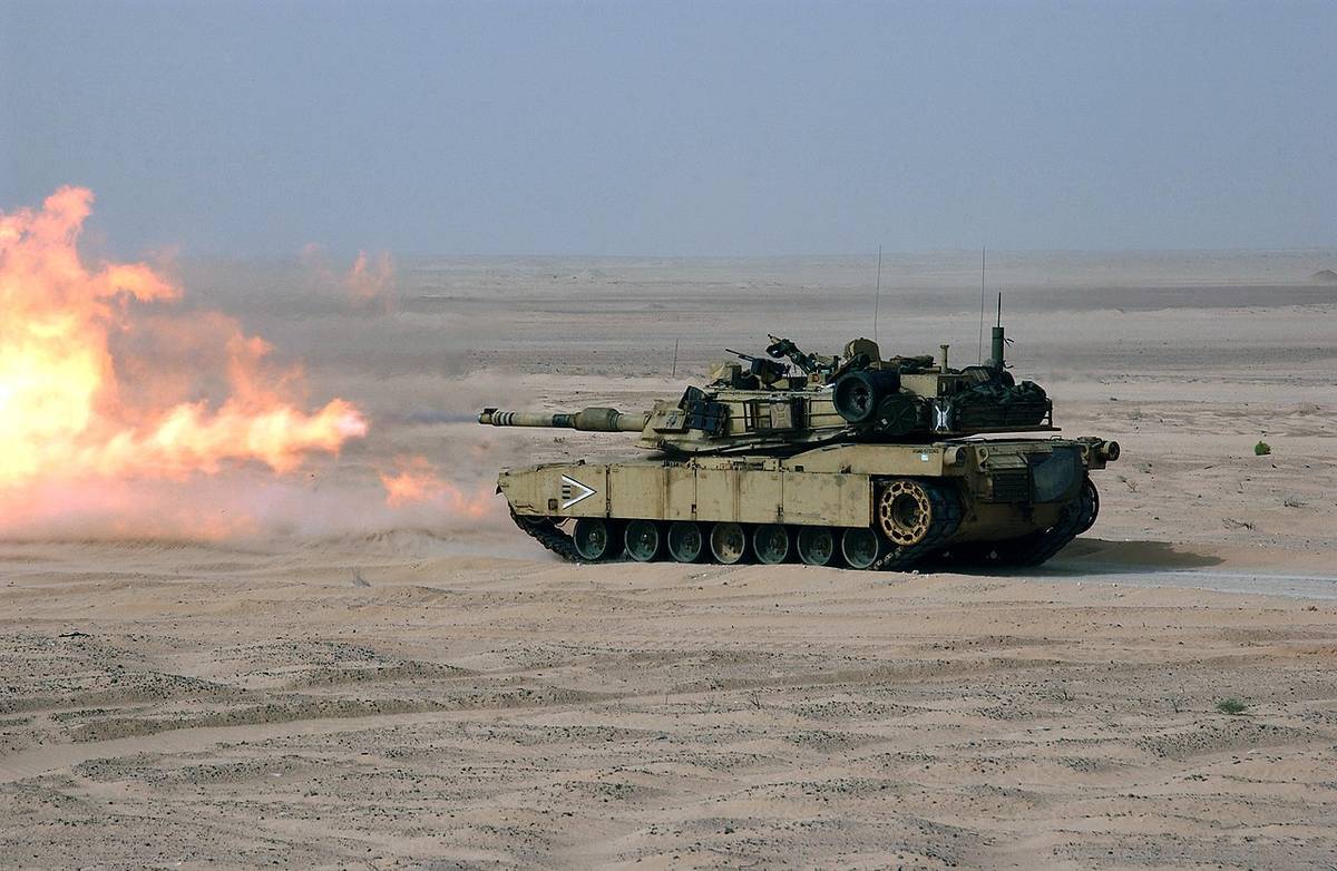 Czołg M1 Abrams /Fot. Wikimedia Commons
