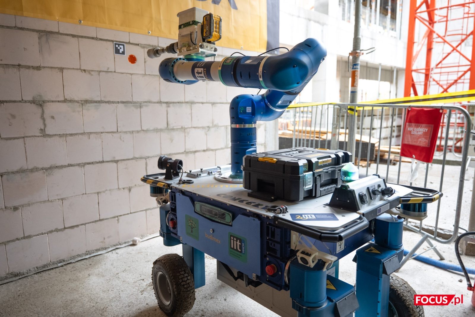 Robot budowlany to przyszłość? Projekt CONCERT już działa w Polsce