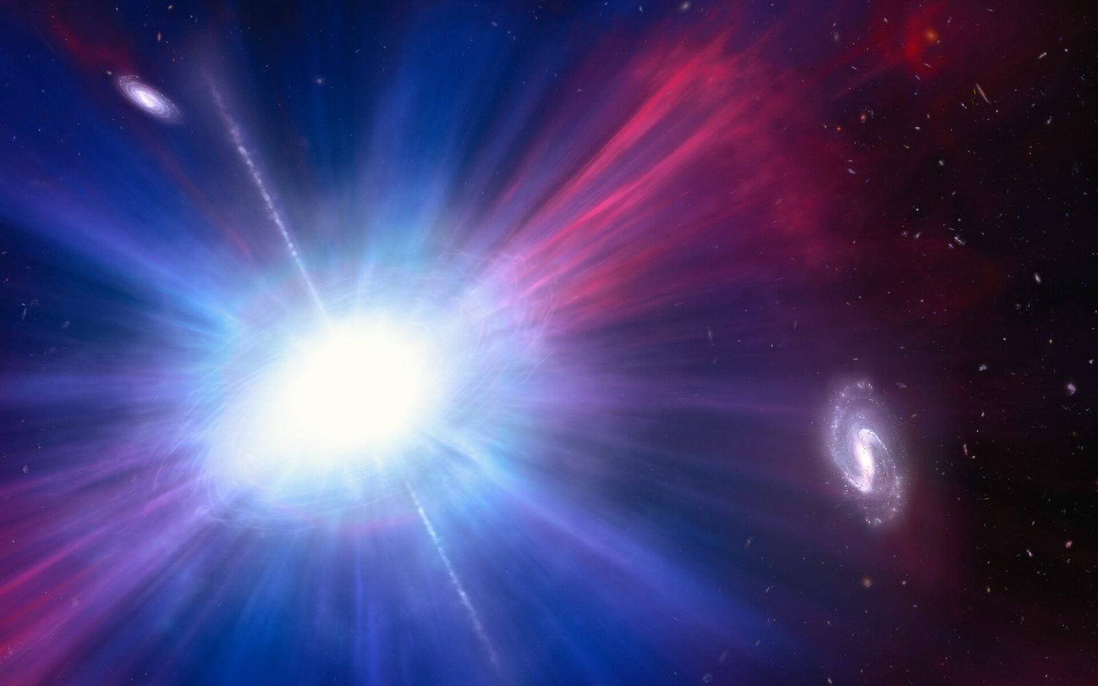 Hubble zaobserwował potężną eksplozję. W tym miejscu nikt się jej nie spodziewał