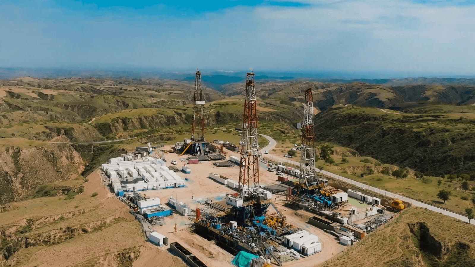 W prowincji Shaanxi odkryto złoża metanu w pokładach węgla / źródło: CGTN.com, materiały prasowe