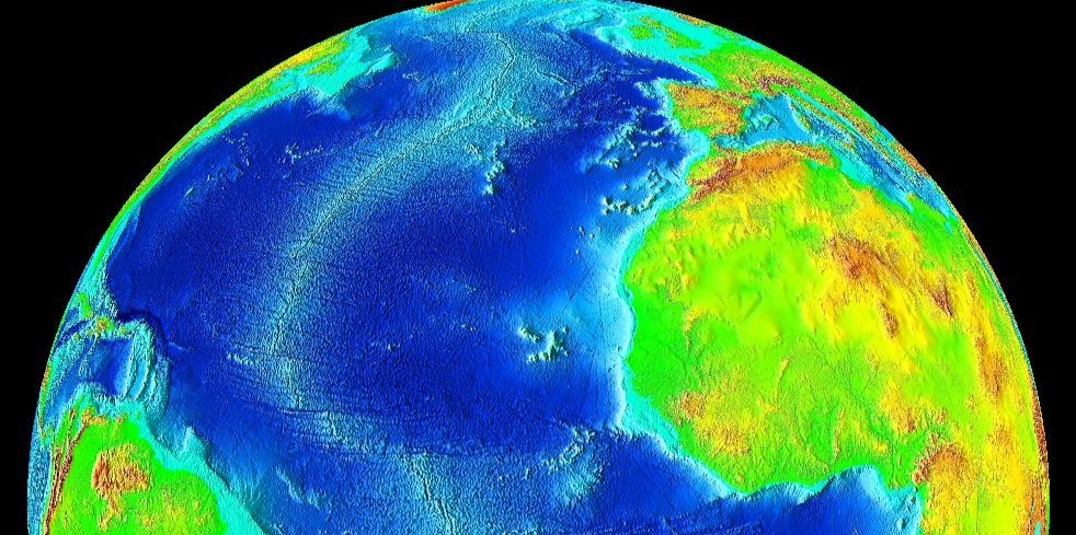 Ocean Atlantycki jest stosunkowo spokojnym geologicznie regionem na Ziemi, ale może to się wkrótce zmienić / źródło: NASA, Wikimedia Commons, domena publiczna
