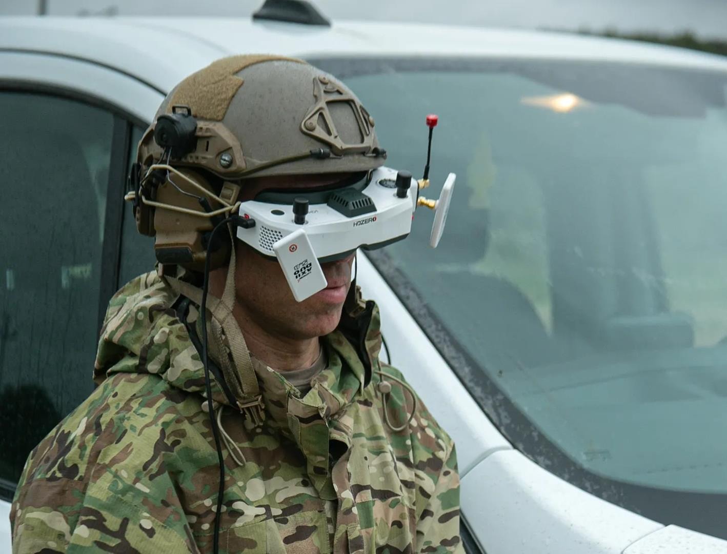 Amerykański operator drona FPV