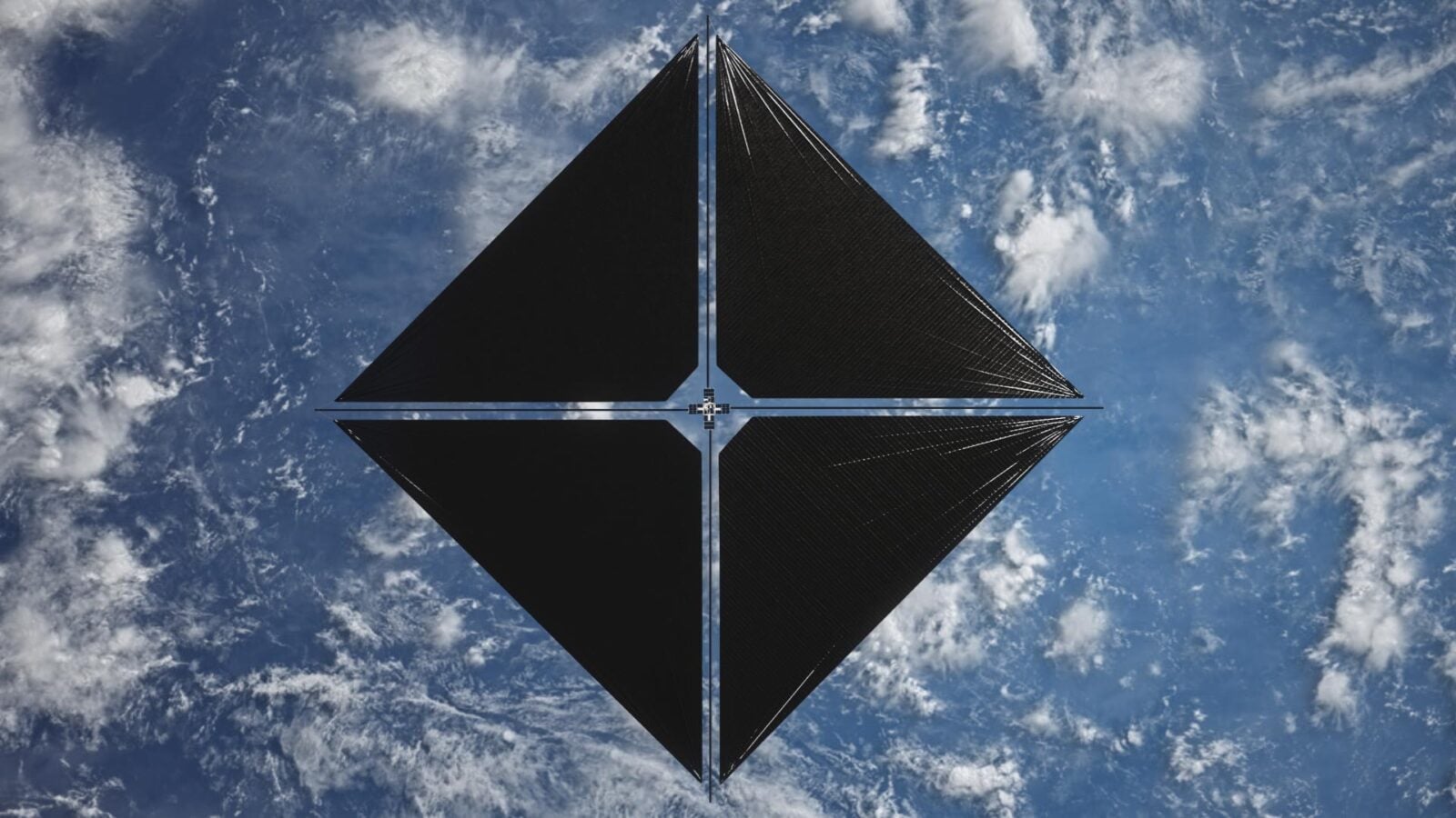 Gigantyczny żagiel został rozłożony właśnie w kosmosie. Słońce jako niewyczerpane źródło napędu
