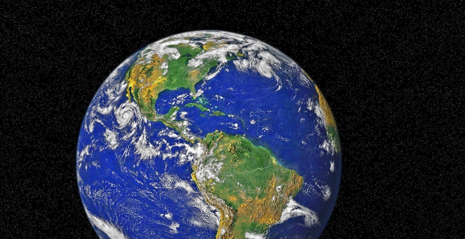 Zdjęcie poglądowe kuli ziemskiej