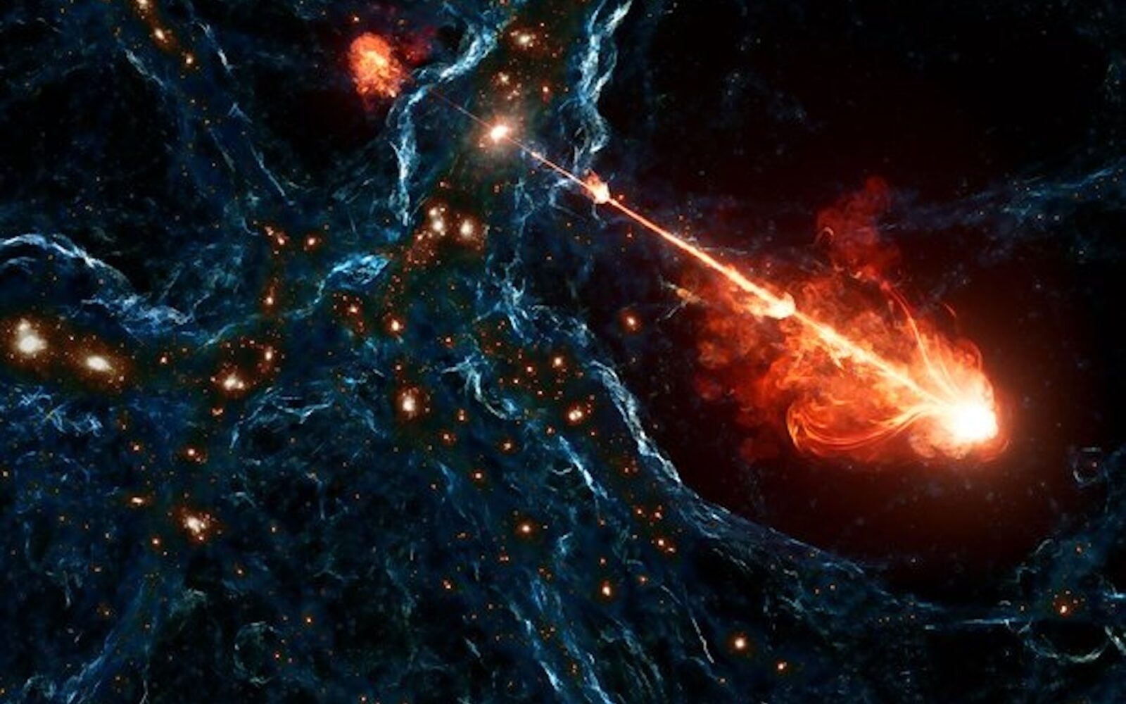 To największa tego typu struktura we Wszechświecie. Naukowcy nie wiedzą, jak powstała