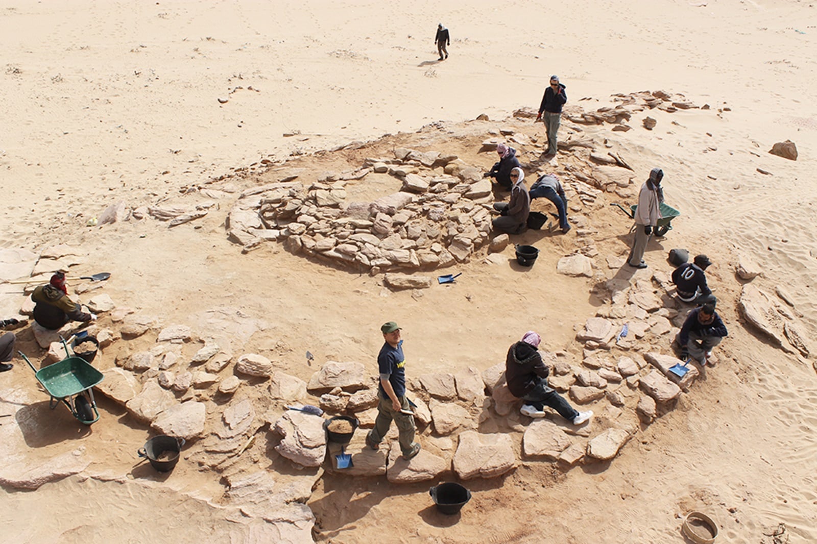 Sensacyjne odkrycie w Kuwejcie. Polscy archeolodzy znaleźli coś, co przypomina głowę kosmity