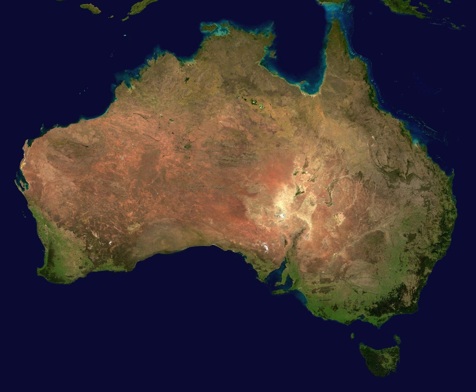 Kontur kontynentu pod ziemią? Nowa analiza danych magnetycznych zmienia obraz Australii