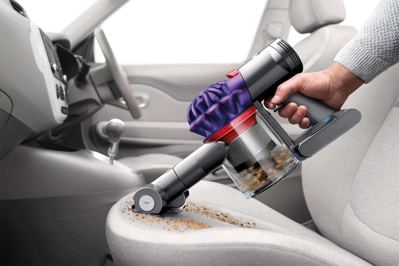 dyson v7 car boat odkurzanie samochodu