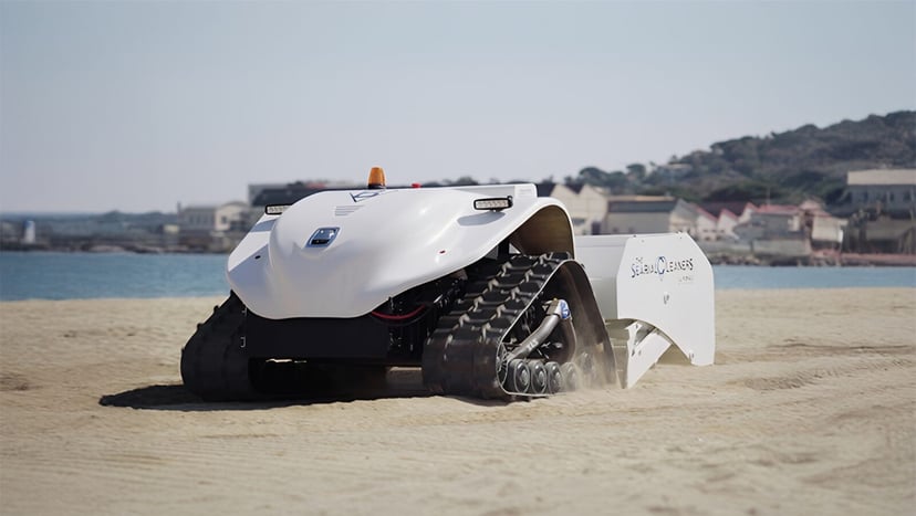 Gdańsk ma sposób na czyste plaże. Do sprzątania zatrudnił robota
