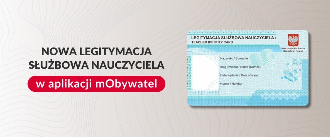 Koniec z noszeniem plastiku. Nauczyciele dostaną cyfrową legitymację w mObywatelu