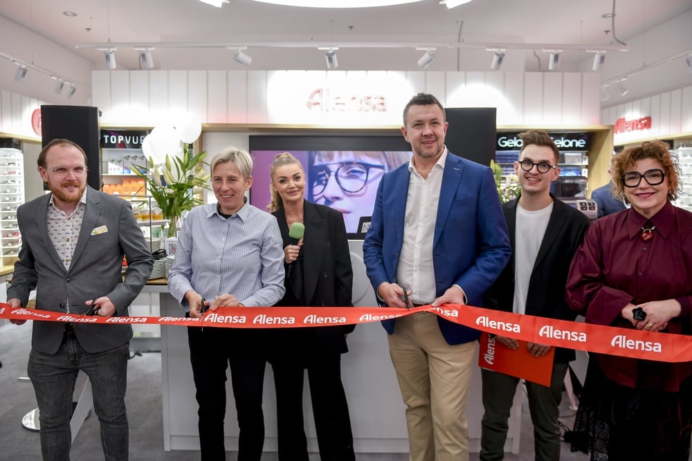 Alensa otwiera flagowy salon w Złotych Tarasach. Europejski gigant wchodzi na polski rynek optyczny