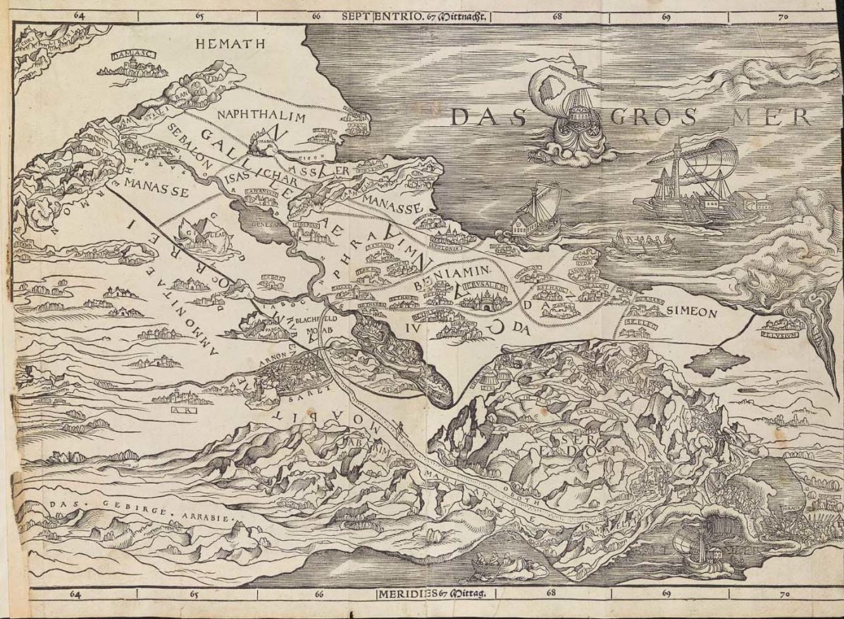 Pomyłka w XVI wiecznej Biblii zdefiniowała granice tak jak je znamy. Jedna mapa zmieniła postrzeganie terytoriów na stałe