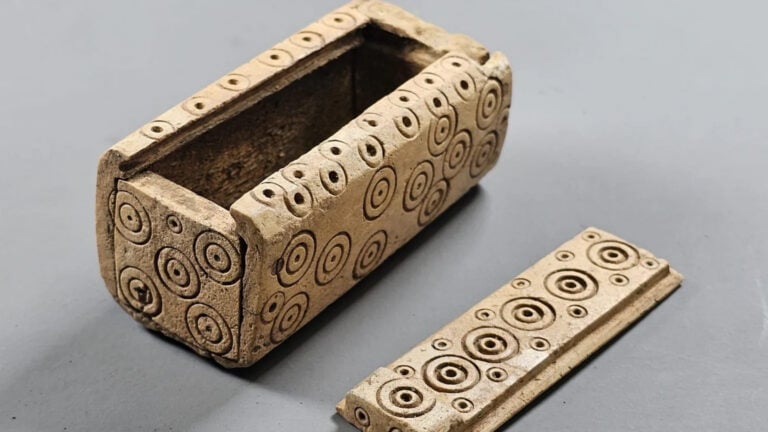 Unikatowe pudełko z kości w rzymskim grobie. Archeolodzy jeszcze nigdy czegoś takiego nie widzieli
