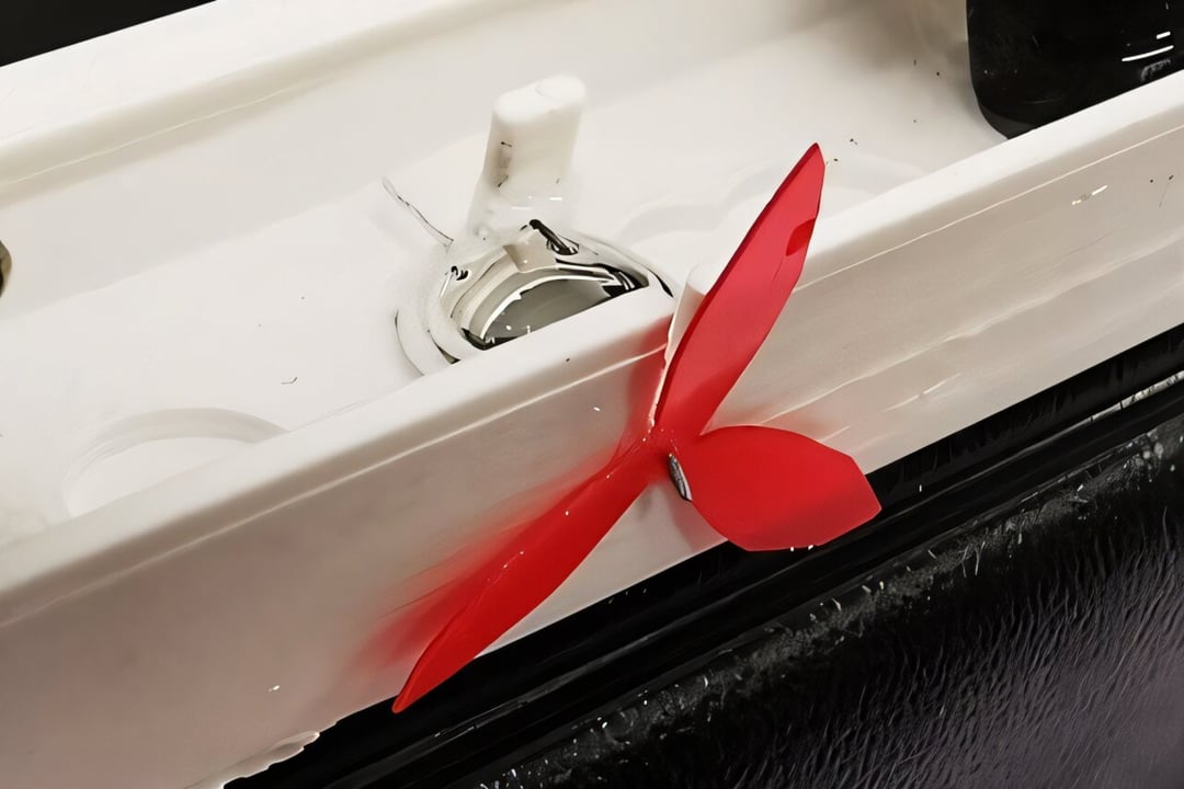 Silnik zbudowany z kropli. Ta rzecz kręci się, choć nie powinna działać jak maszyna