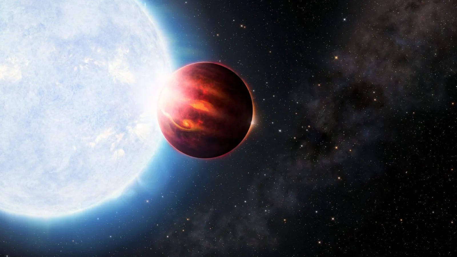 Astronomowie patrzyli na rozpalonego giganta, a znaleźli brakujący element większej układanki