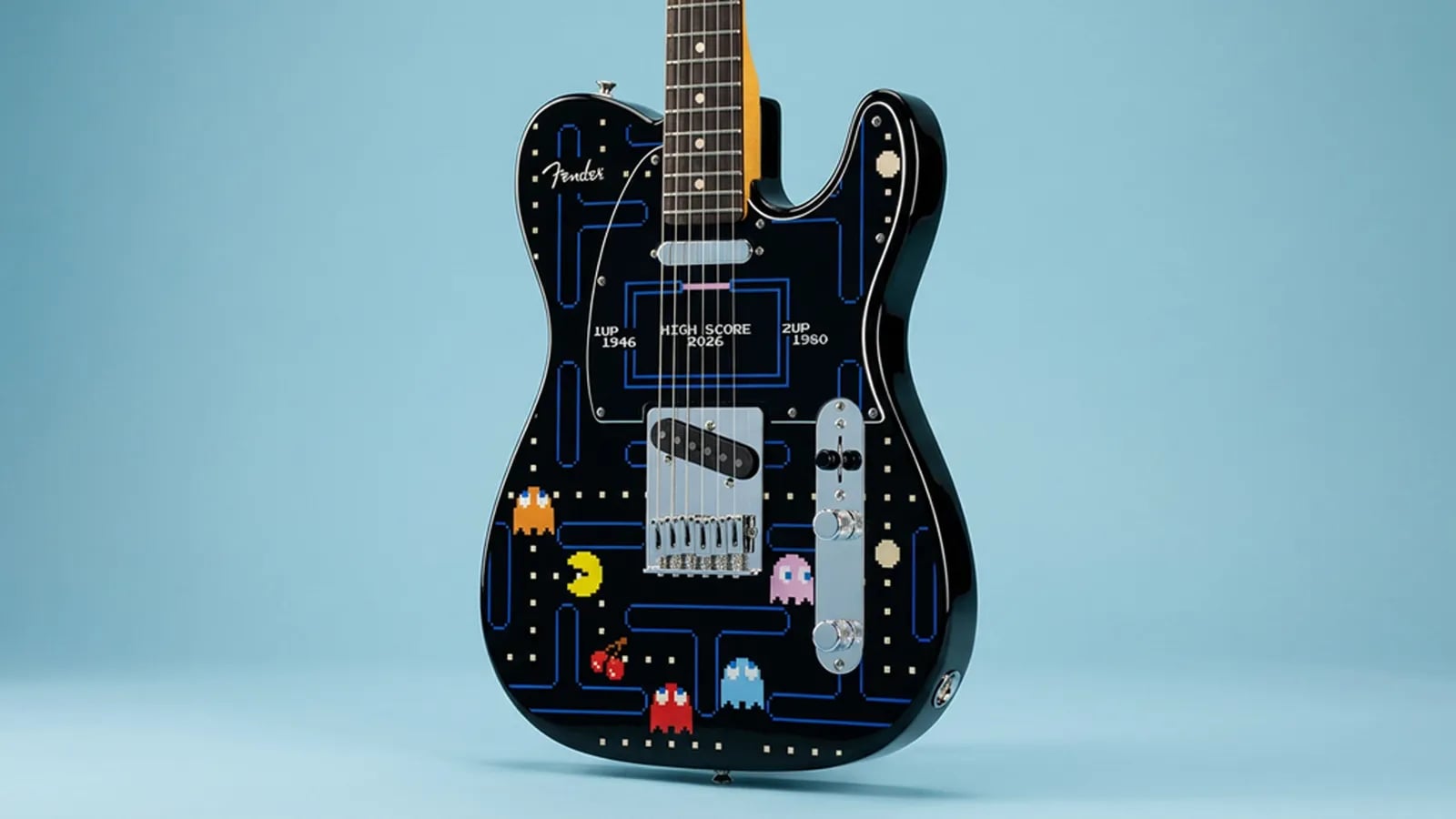 Gitara za ponad 4 tysiące złotych z planszą Pac-Mana? Zaskakująco dobrze to rozumiem