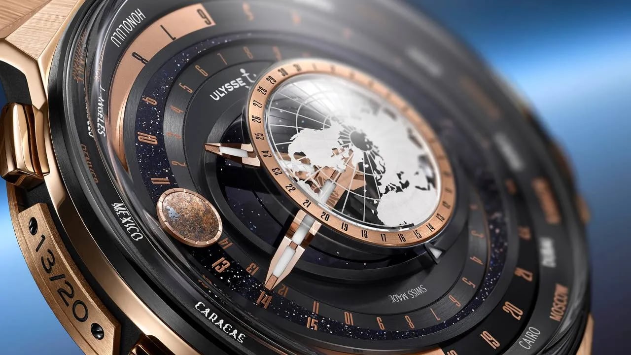 Zegarek czy miniaturowe planetarium? Ten model składa się z 338 części