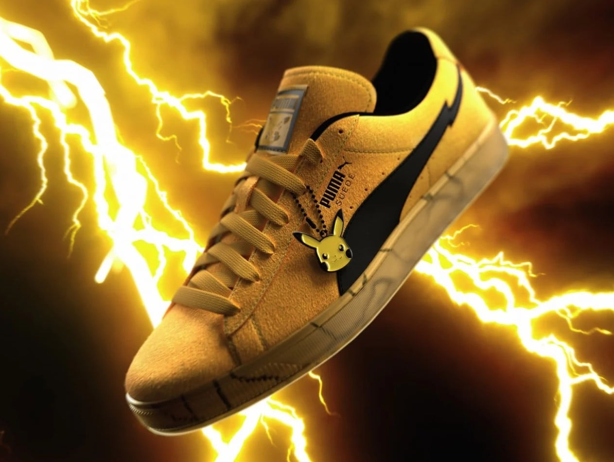 Pikachu w wersji deluxe. Kultowe Puma Suede zyskują kosmicznie drogie wydanie, a ja i tak chcę je mieć