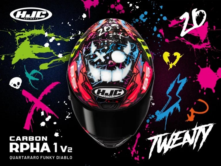 Wygląda jak grafika z nocnego klubu, ale ma homologację MotoGP