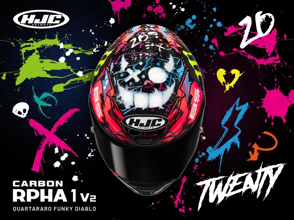 Wygląda jak grafika z nocnego klubu, ale ma homologację MotoGP