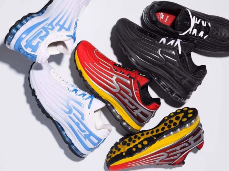 Zapomniane Air Maxy wracają z wielkim logo Supreme. Początek lat 2000 znów wygrywa