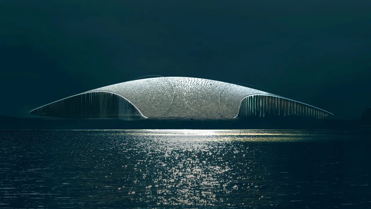 W Norwegii szykuje się do otwarcia The Whale, niewiarygodne miejsce. Wygląda jak żywe stworzenie