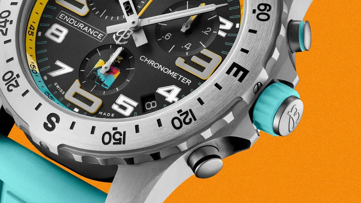 Ten Breitling nie policzy kroków ani nie pokaże mapy. Triathloniści i tak mogą go zapragnąć