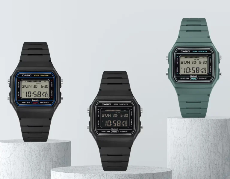 Ten Casio liczy kroki, ale nie będzie zawracał ci głowy. Bateria wystarczy na dwa lata