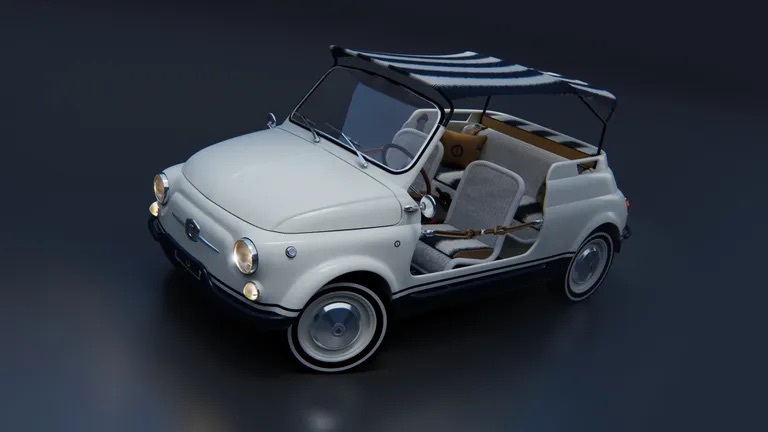 Fiat 500 otrzymał yachtową transformację, która sprawi, że zechcecie powrotu lata