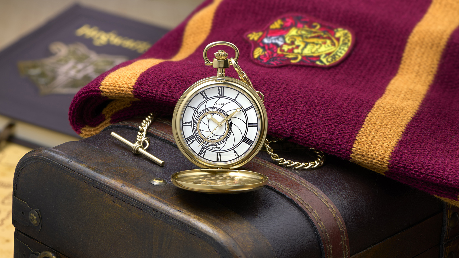 Timex Harry Potter — kieszonkowy zegarek z motywem zmieniacza czasu