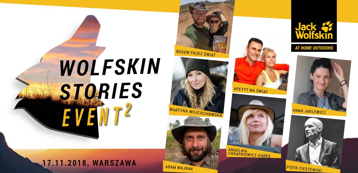 Wolfskin Stories Event II już 17 listopada w Warszawie!