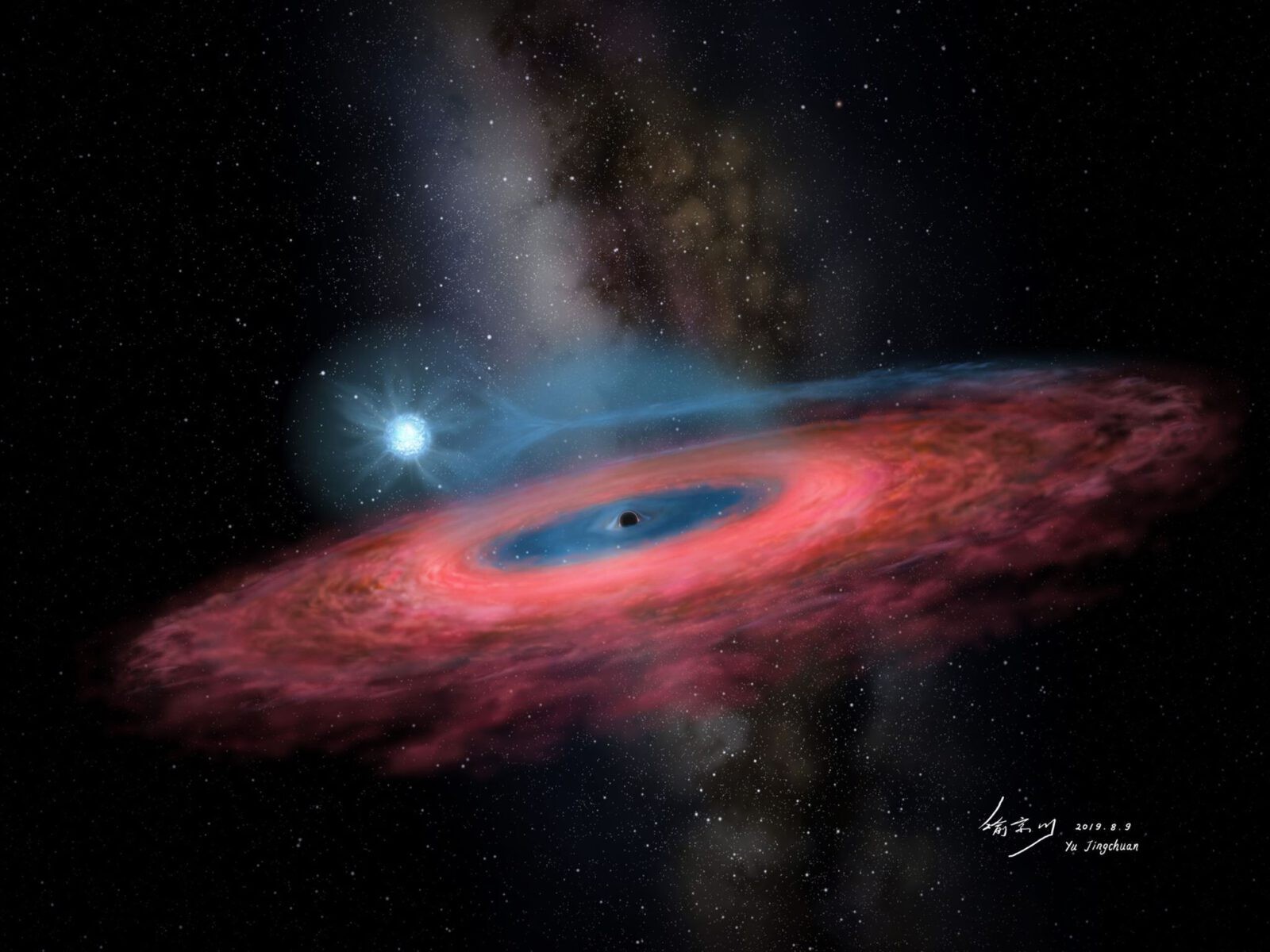 Naukowcy odkryli czarną dziurę tak ogromną, że wg nauki nie powinna istnieć