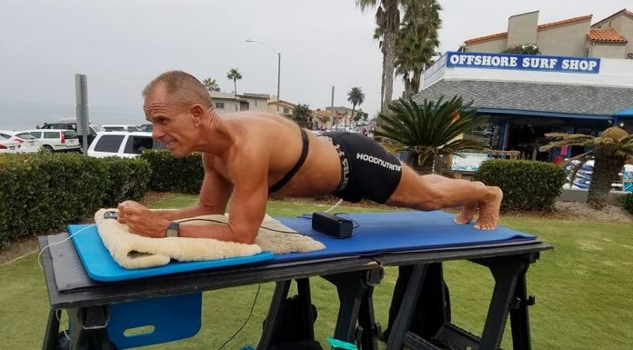 Były żołnierz pobił rekord Guinnessa w planku. Trenował po 7 godzin dziennie