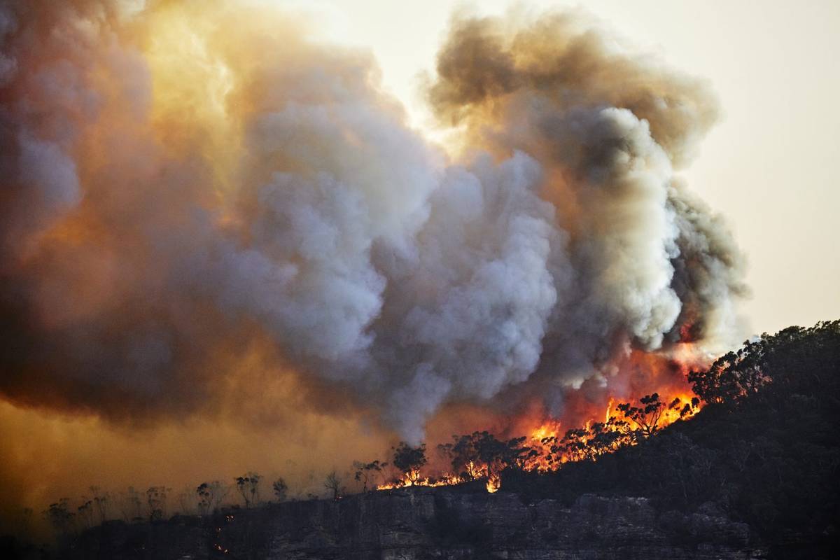 NASA: dym znad Australii okrąży całą Ziemię