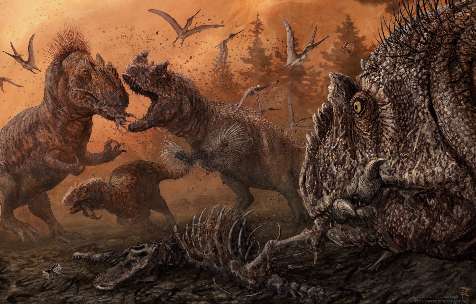 Dinozaury były brutalnymi kanibalami