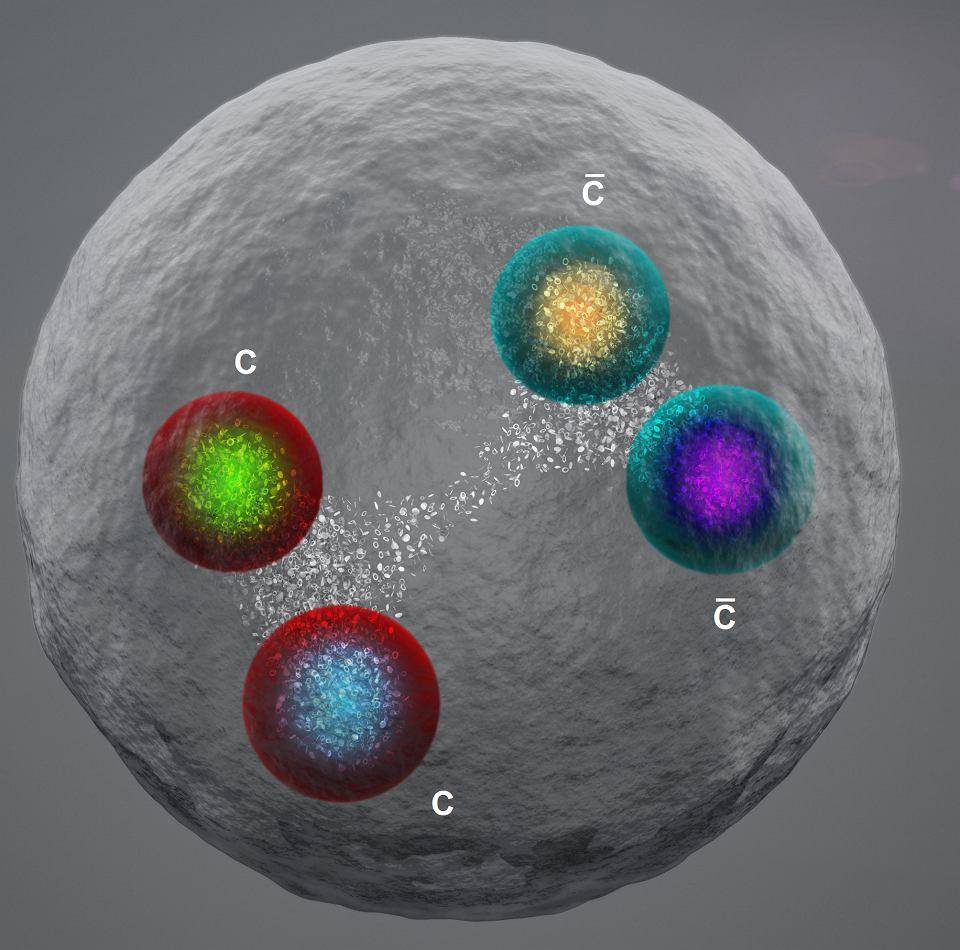 Wielki Zderzacz Hadronów odkrył nowy rodzaj cząstek materii. Tetrakwarki