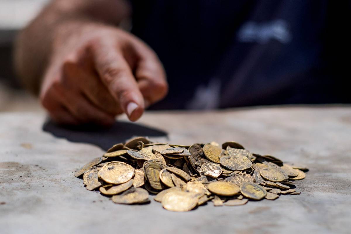 Nastolatki wykopały złoty skarb sprzed 1100 lat