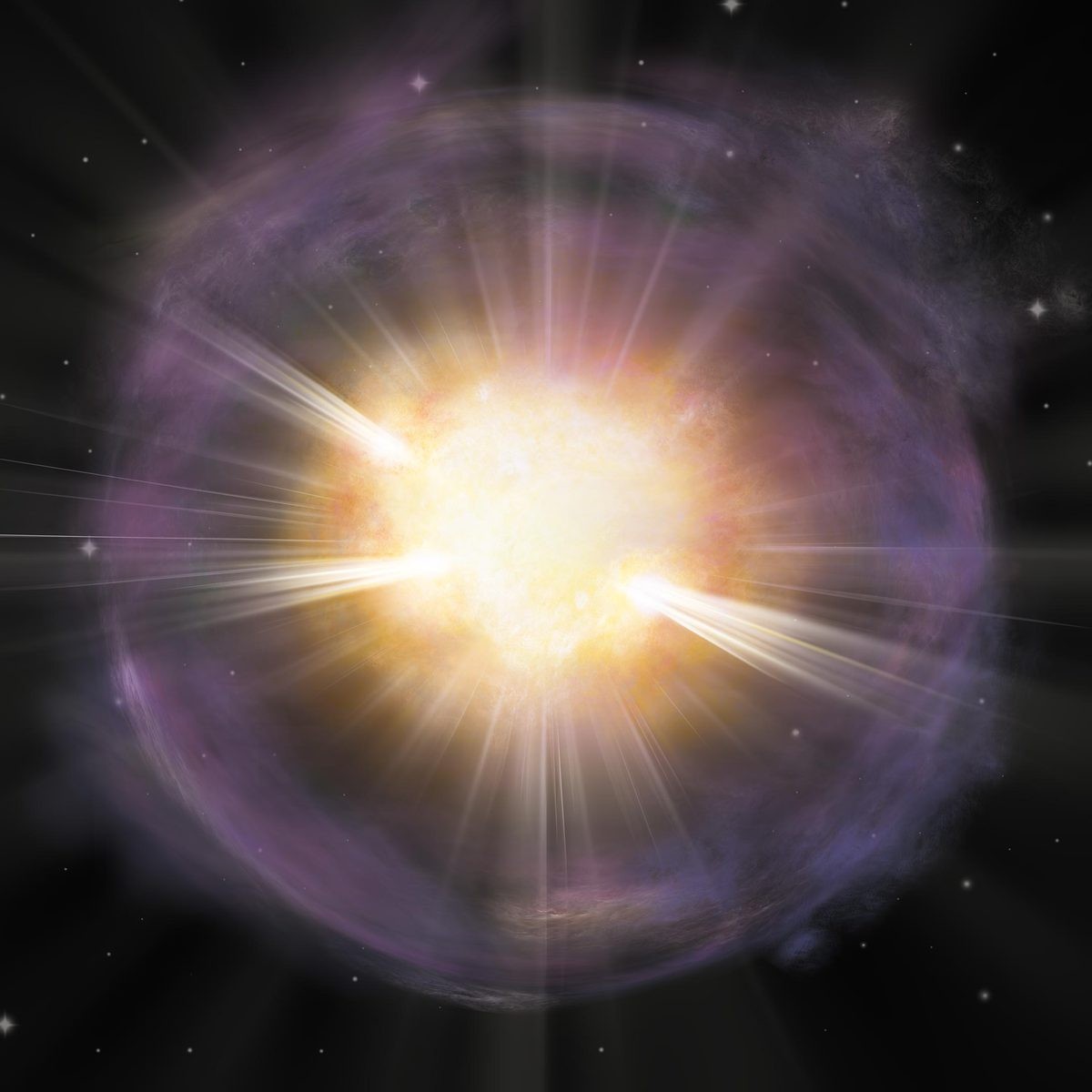Nietypowa supernowa uwolniła olbrzymie ilości wapnia. On tworzy nasze kości