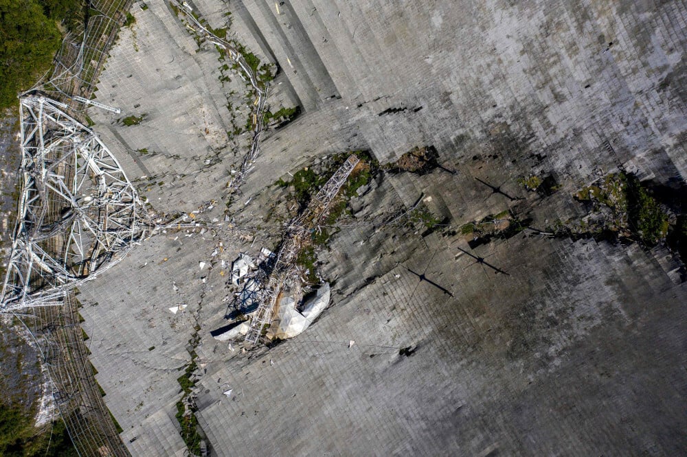 Portoryko: zawalił się słynny radioteleskop w Arecibo. “To smutny dzień dla astronomii”