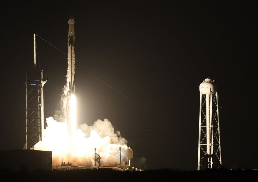 Kolejny sukces SpaceX. Kapsuła Resilience z 4 astronautami na pokładzie w drodze na ISS