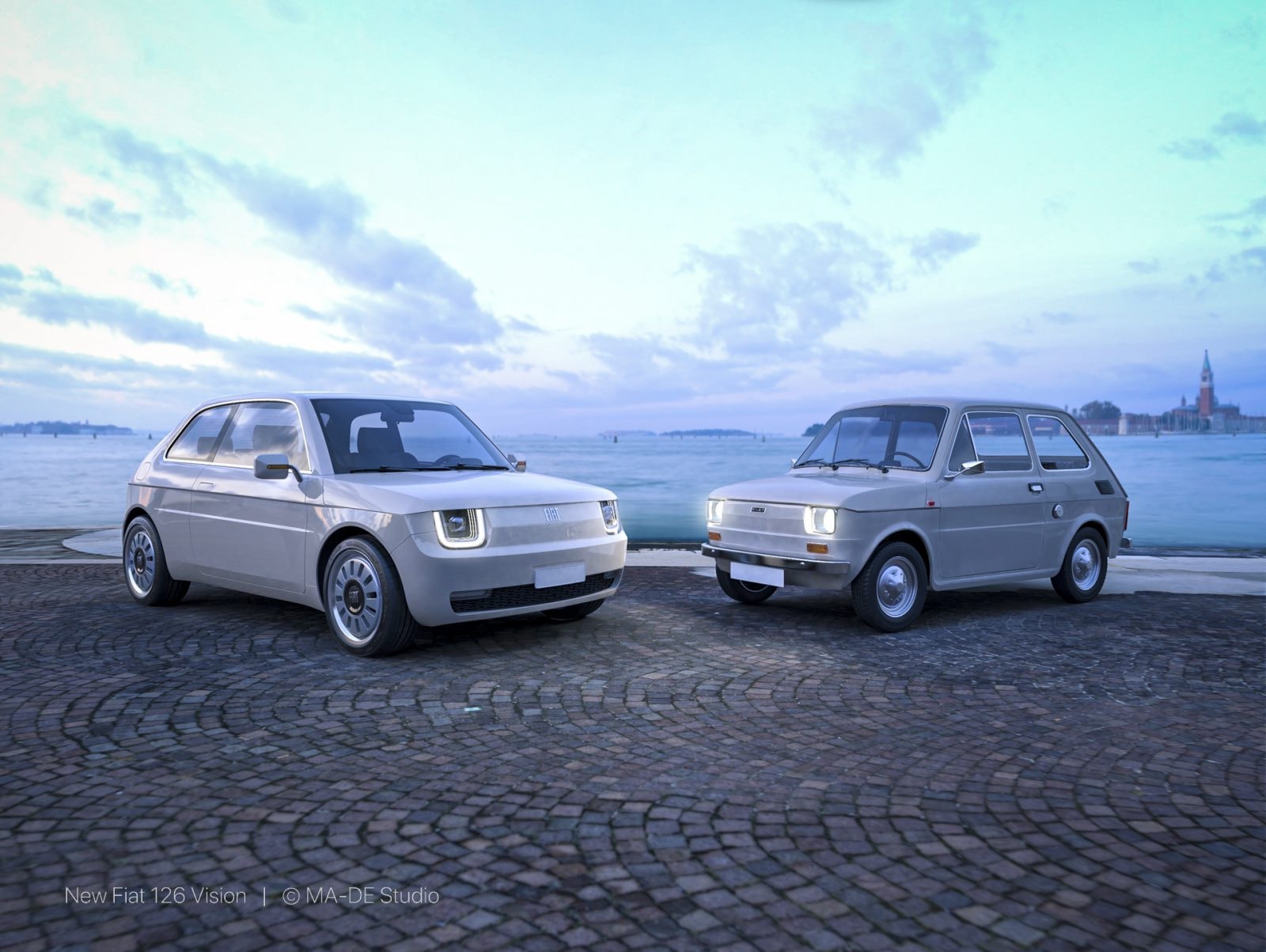 Oto Fiat 126 Vision. Projekt Malucha 2.0 robi furorę