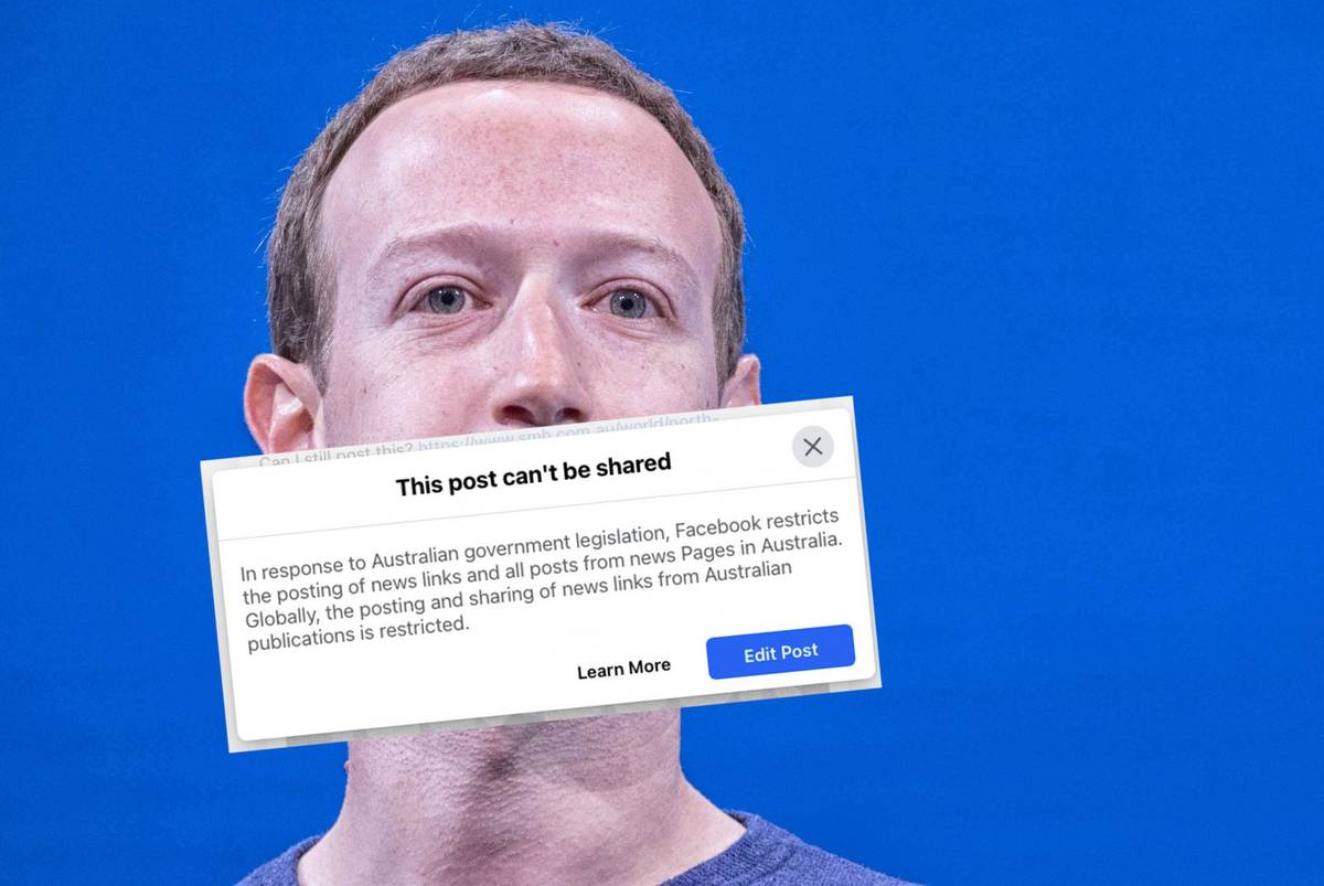Facebook zablokował dostęp do newsów w Australii. Nie chce płacić wydawcom