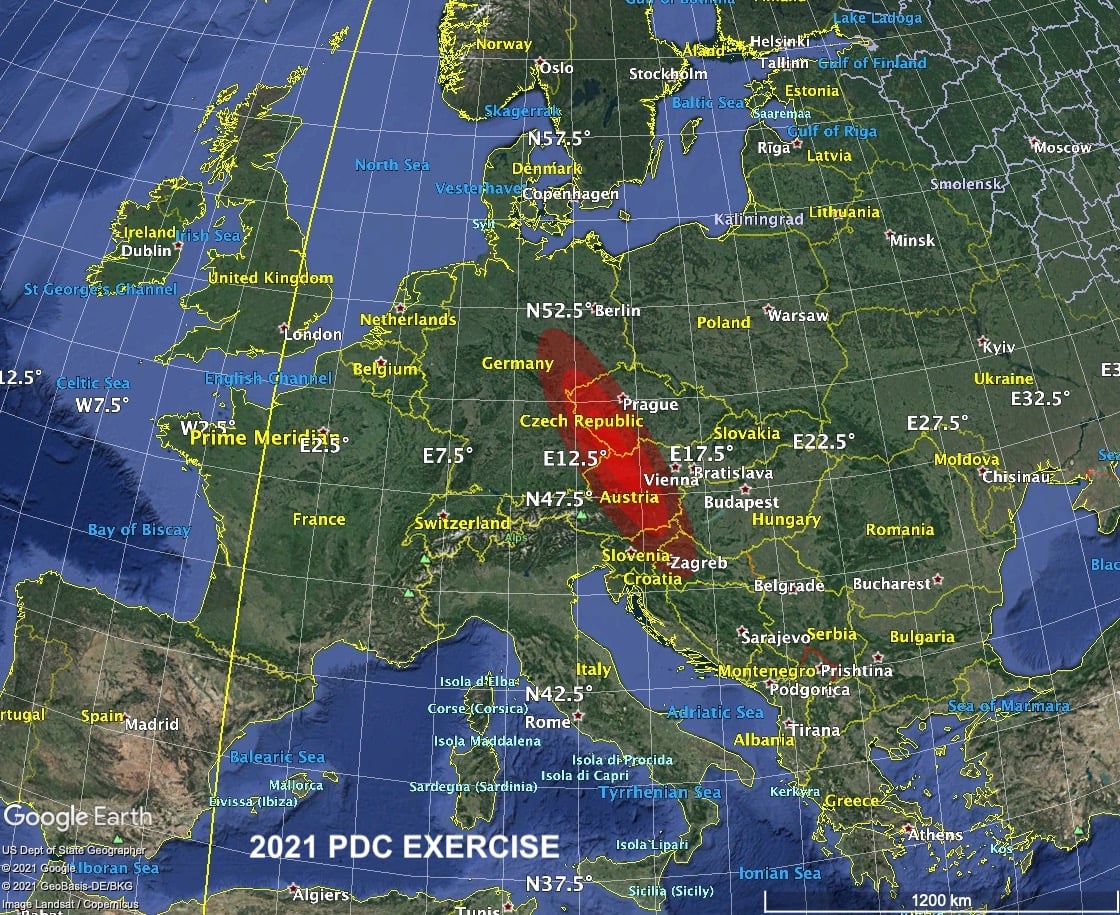Naukowcy próbowali uratować Ziemię przed asteroidą. W symulacji spadła na naszych sąsiadów