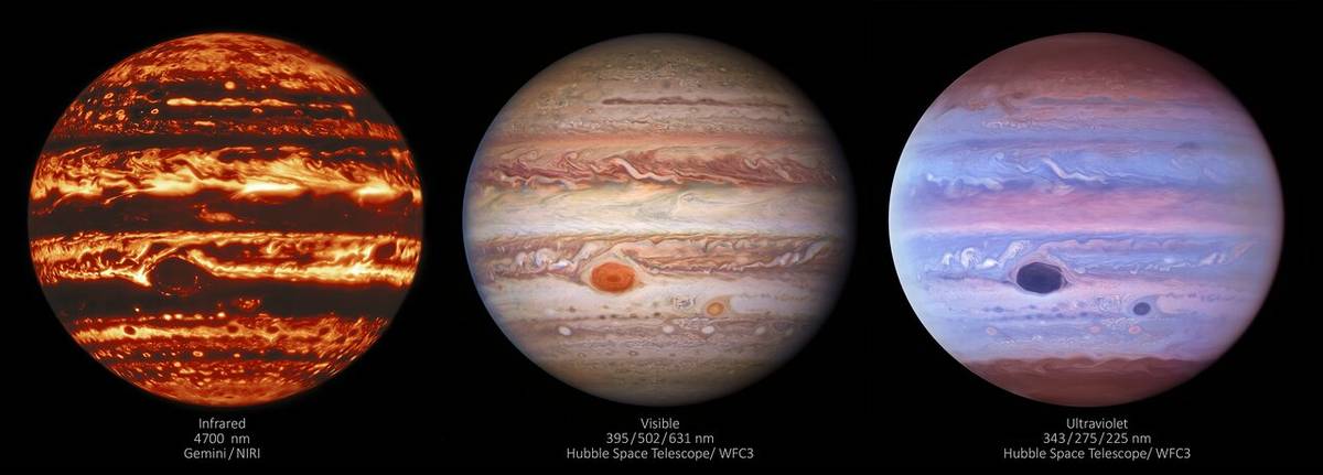 Nowe zdjęcia Jowisza pozwoliły naukowcom przyjrzeć się Wielkiej Czerwonej Plamie