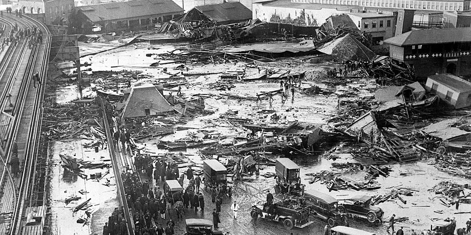 Najdziwniejsza katastrofa świata. Powódź melasy w Bostonie