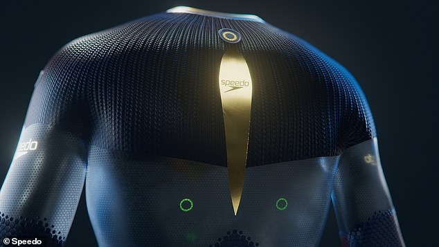 Wbudowany egzoszkielet, czujniki tętna i imitacja skóry rekina. Oto inteligentny kombinezon pływacki