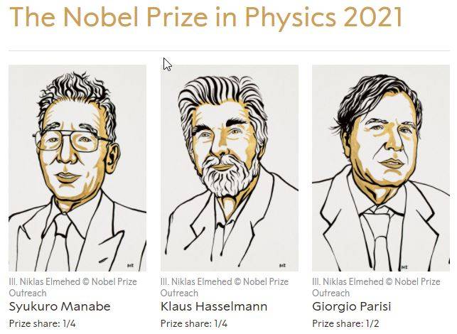 Nagroda Nobla 2021. Nobel z fizyki za klimat i systemy złożone. Uczeni pomogli zrozumieć złożoność natury