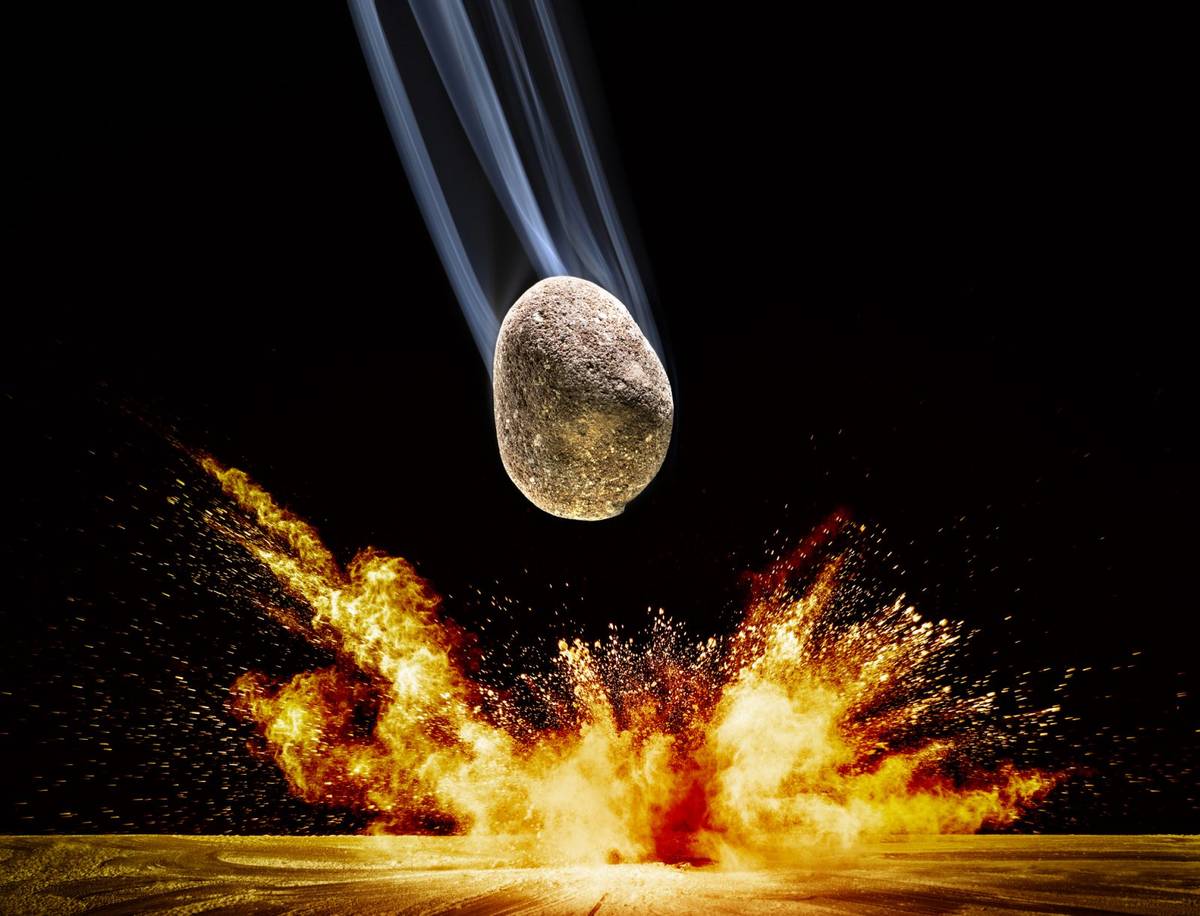 Od czego zależy, czy uderzenie meteorytu doprowadzi do kataklizmu? Wcale nie od jego wielkości – dowodzą naukowcy